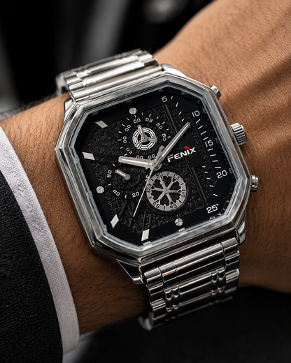 Fenix Luxe Chronograph Stainless Steel Watch