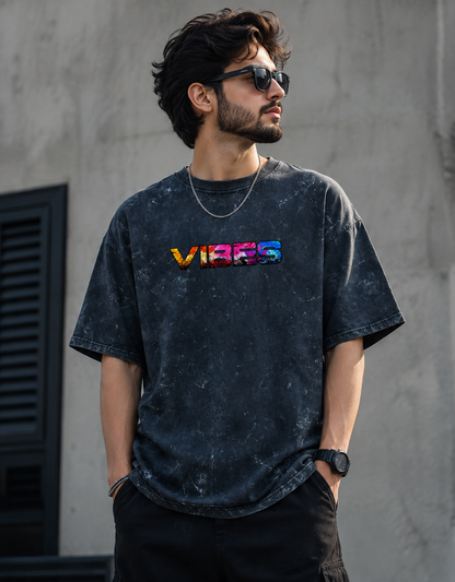 Premium Printed Acid Washed Oversized Tee